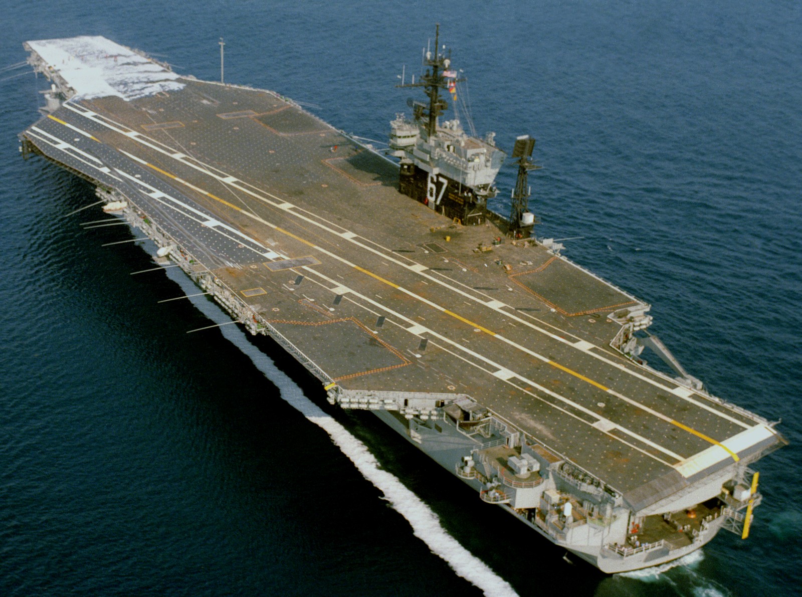 cv-67 uss john f. kennedy aircraft carrier us navy 98