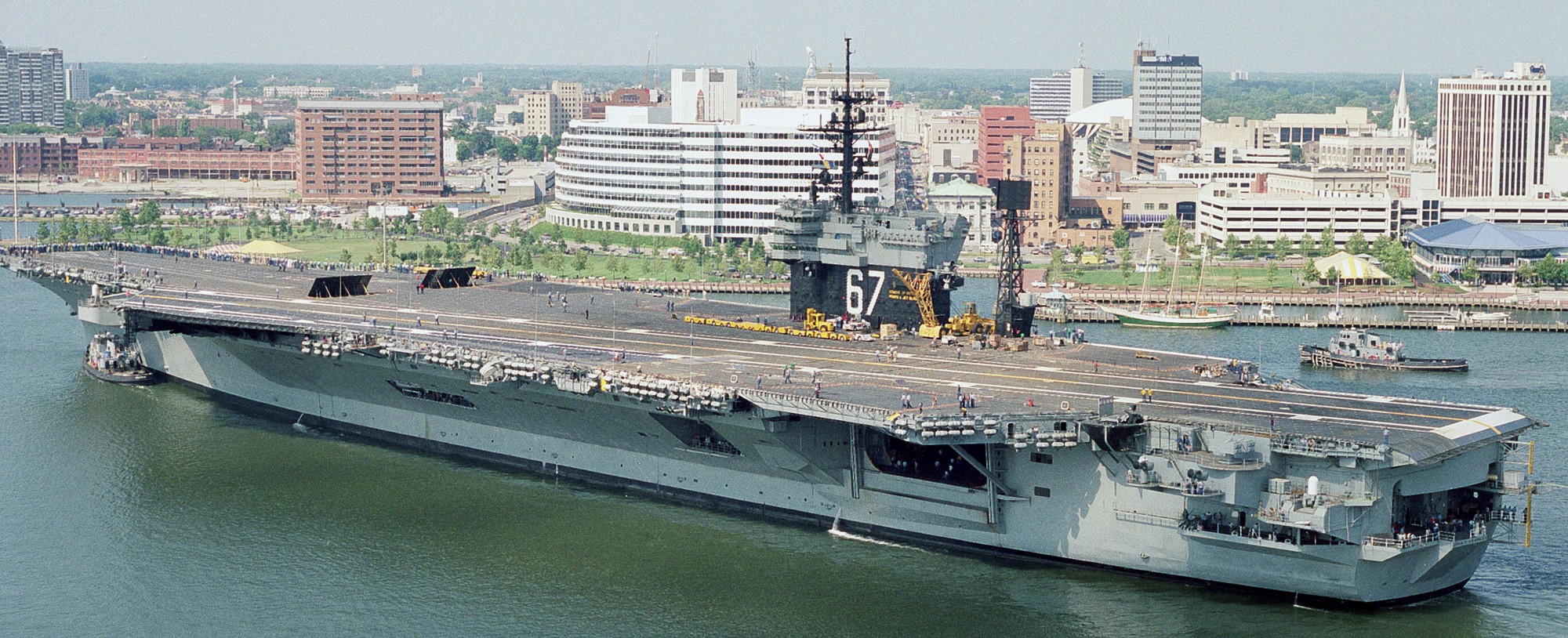 cv-67 uss john f. kennedy aircraft carrier us navy norfolk naval shipyard pia 101