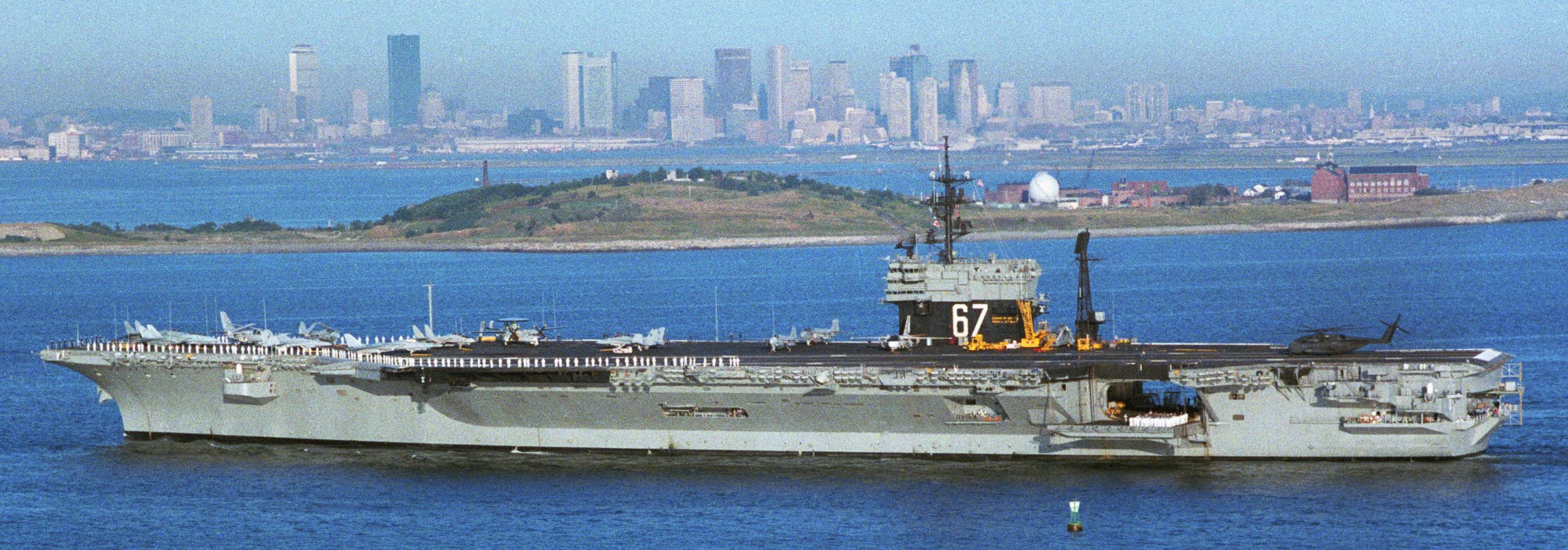 cv-67 uss john f. kennedy aircraft carrier us navy 104