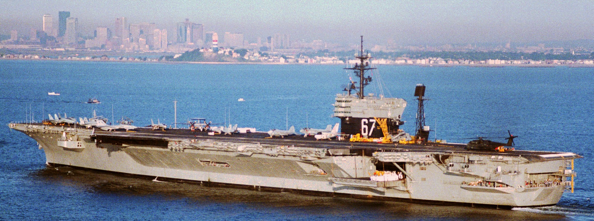 cv-67 uss john f. kennedy aircraft carrier us navy 105