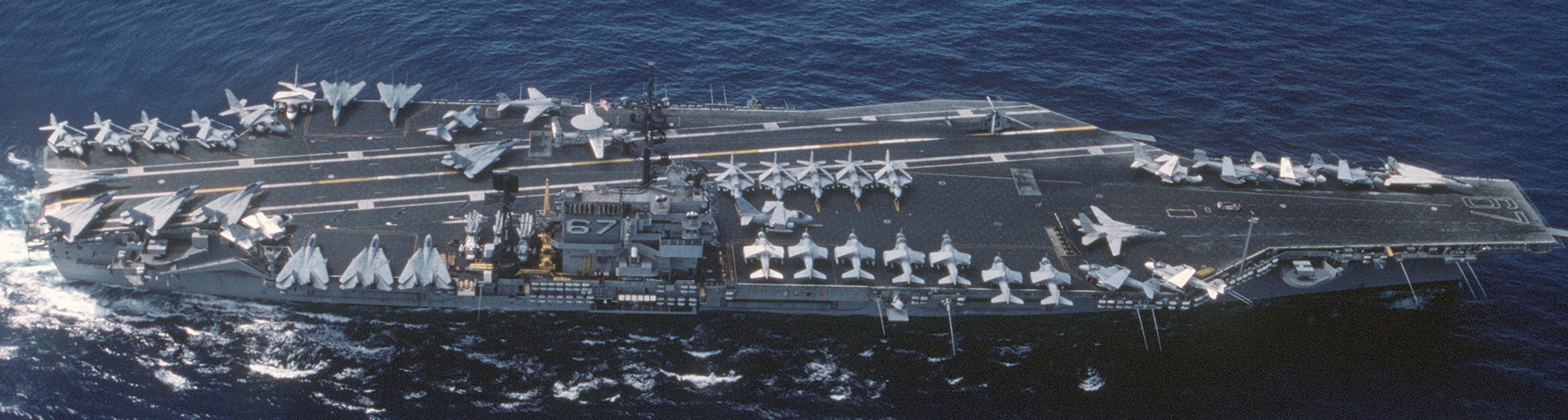 cv-67 uss john f. kennedy aircraft carrier air wing cvw-3 us navy 1988 115