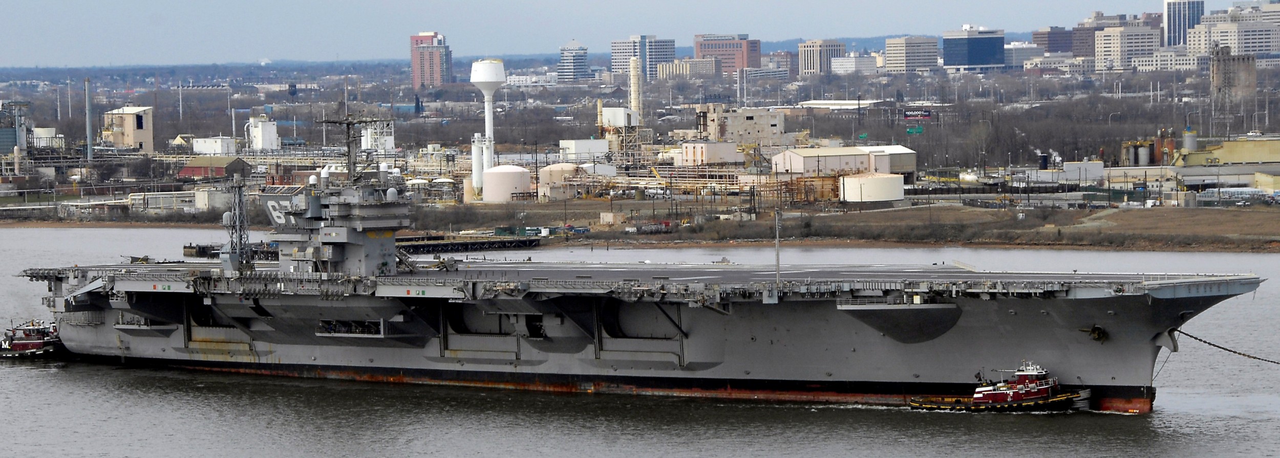 uss john f. kennedy cv-67 decommissioned philadelphia inactive ships maintenance facility sismf 2008 05