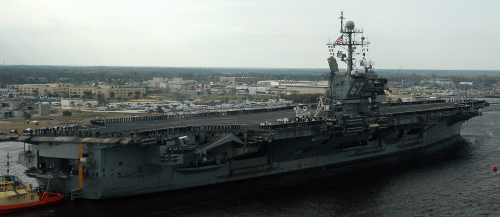 uss john f. kennedy cv-67 homecoming last deployment mayport florida 2004 34