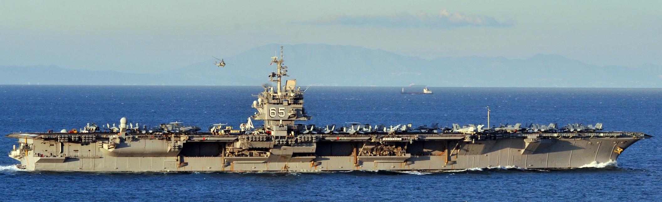 cvn-65 uss enterprise aircraft carrier air wing cvw-1 us navy strait of gibraltar 2011 27