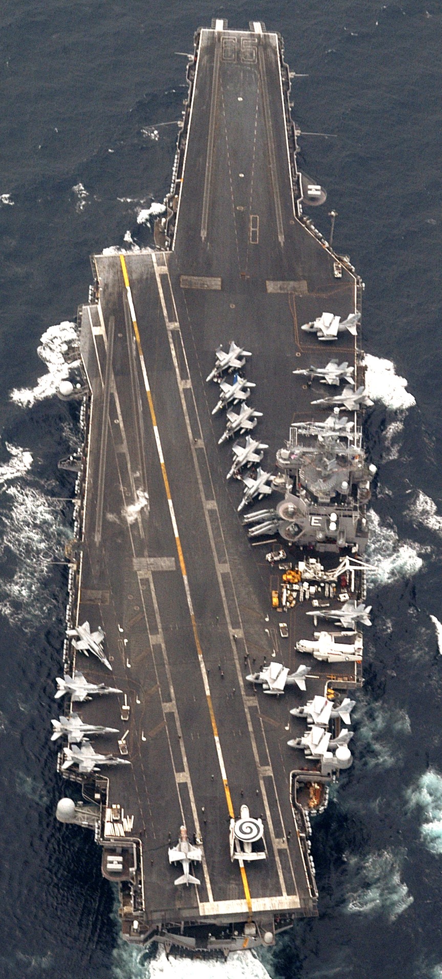 cvn-65 uss enterprise aircraft carrier air wing cvw-1 us navy 2004 60