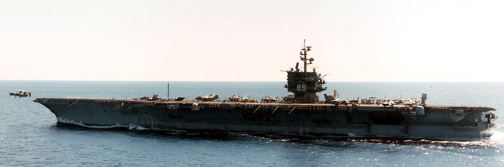 cvn-65 uss enterprise aircraft carrier air wing cvw-17 us navy adriatic sea 1996 86