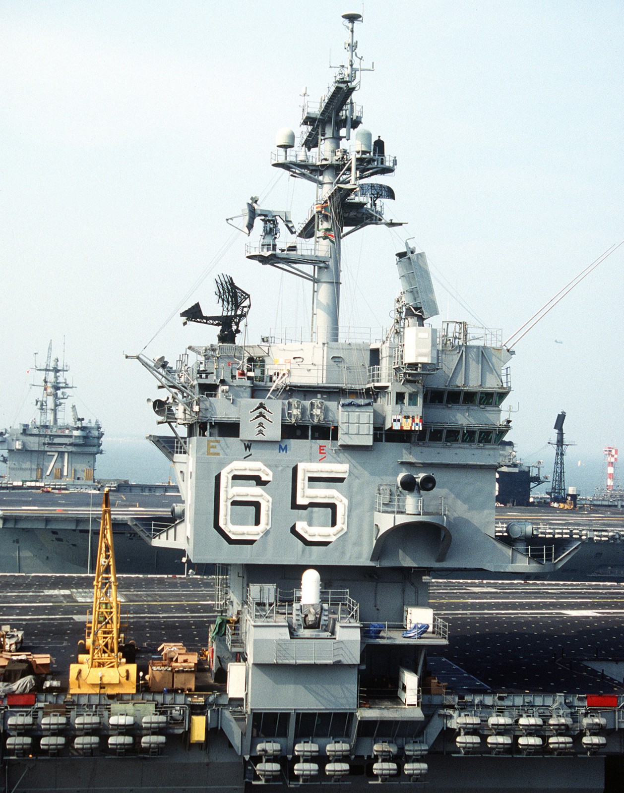 cvn-65 uss enterprise aircraft carrier us navy norfolk 1990 99