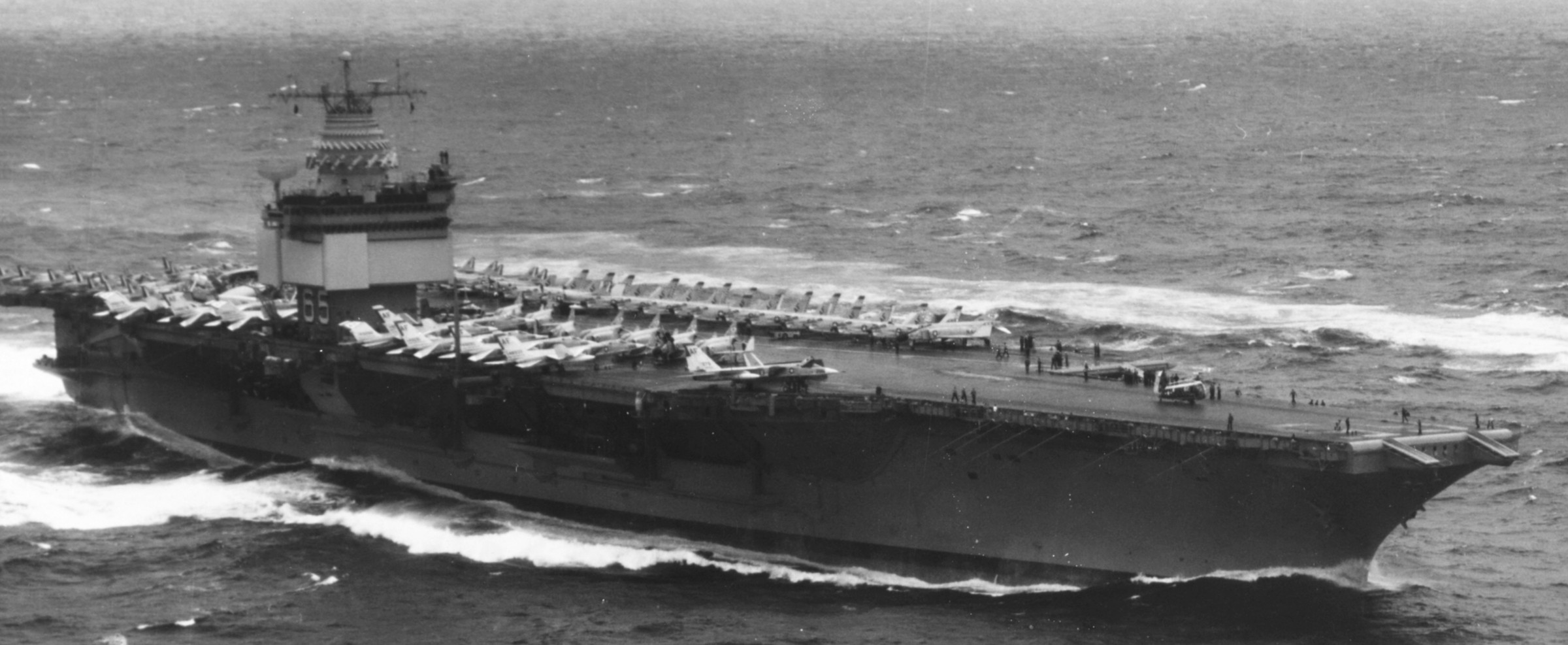 cvan-65 uss enterprise aircraft carrier air group cvg-6 us navy 1963 125