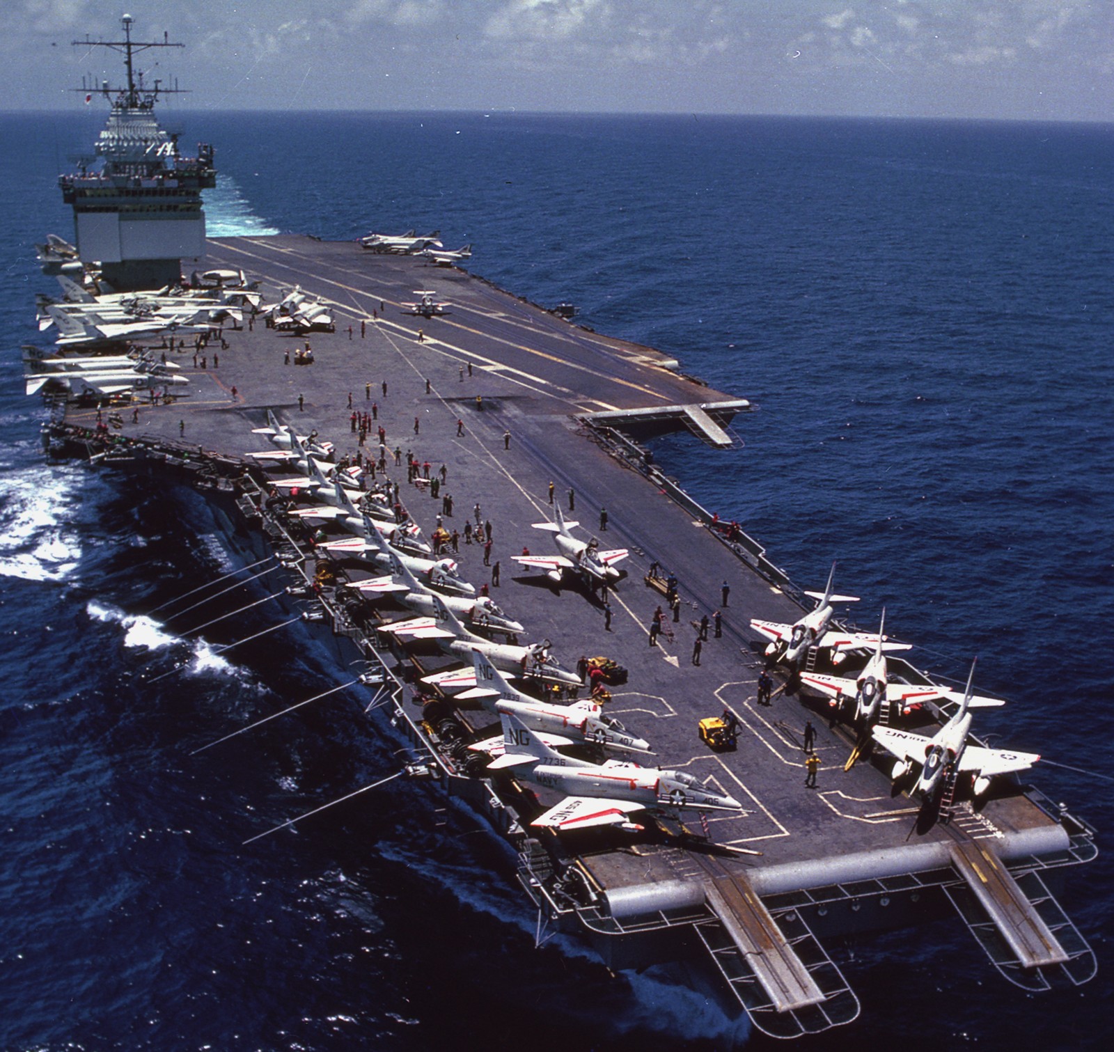 cvan-65 uss enterprise aircraft carrier air wing cvw-9 us navy gulf tonkin 1966 131