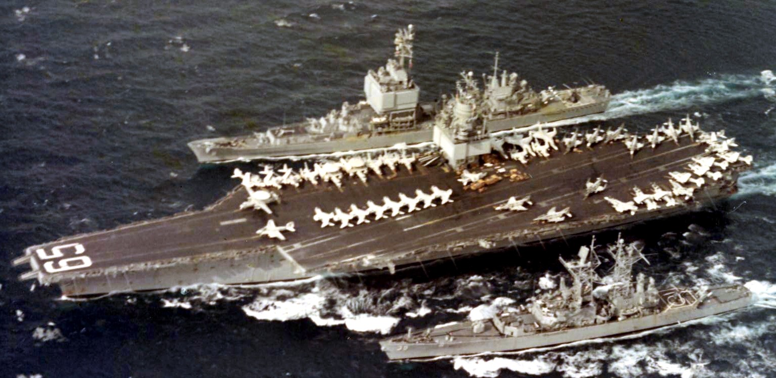 cvan-65 uss enterprise aircraft carrier air wing cvw-14 us navy vietnam war 1972 138