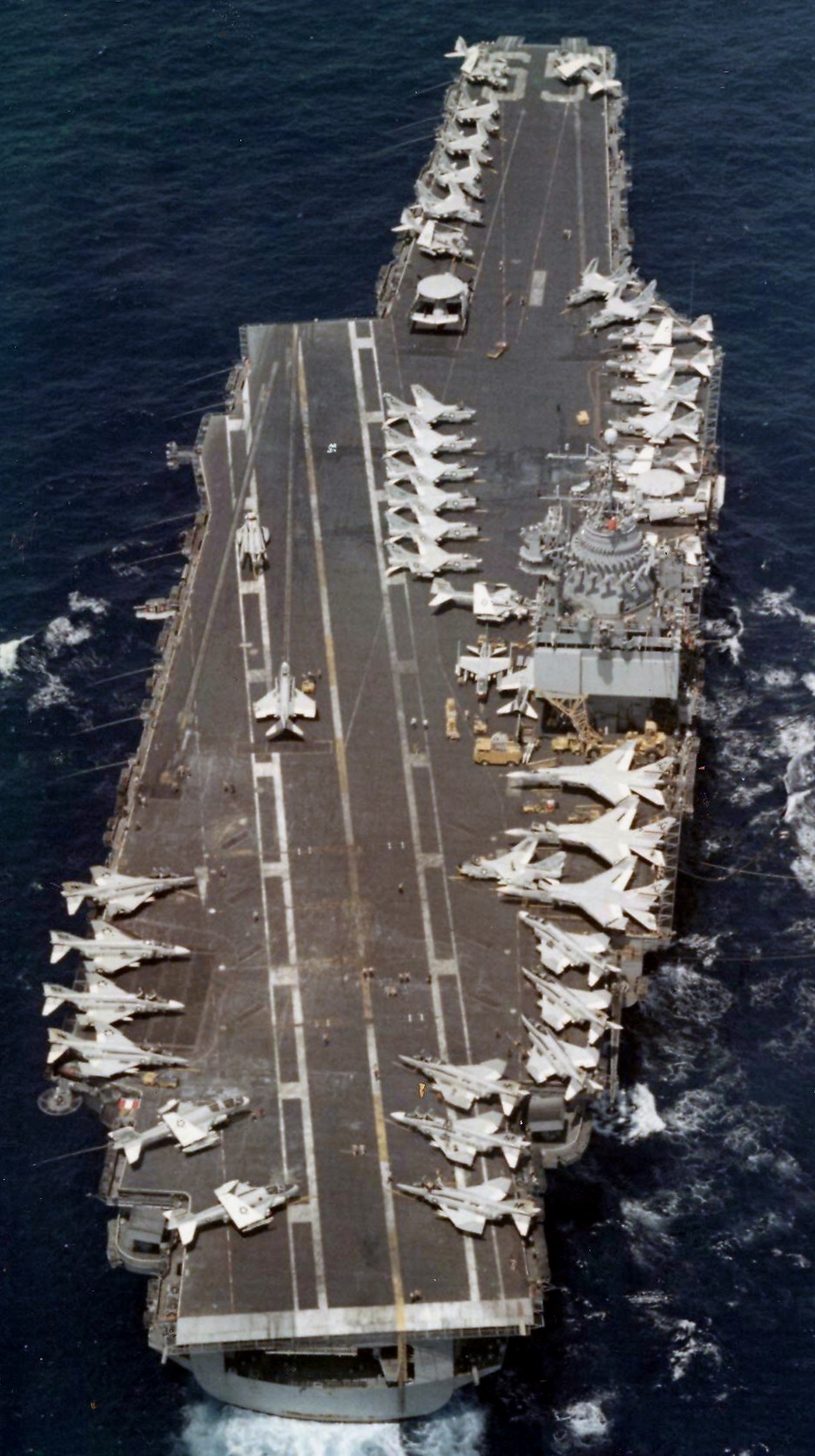 cvan-65 uss enterprise aircraft carrier air wing cvw-14 us navy 1973 139