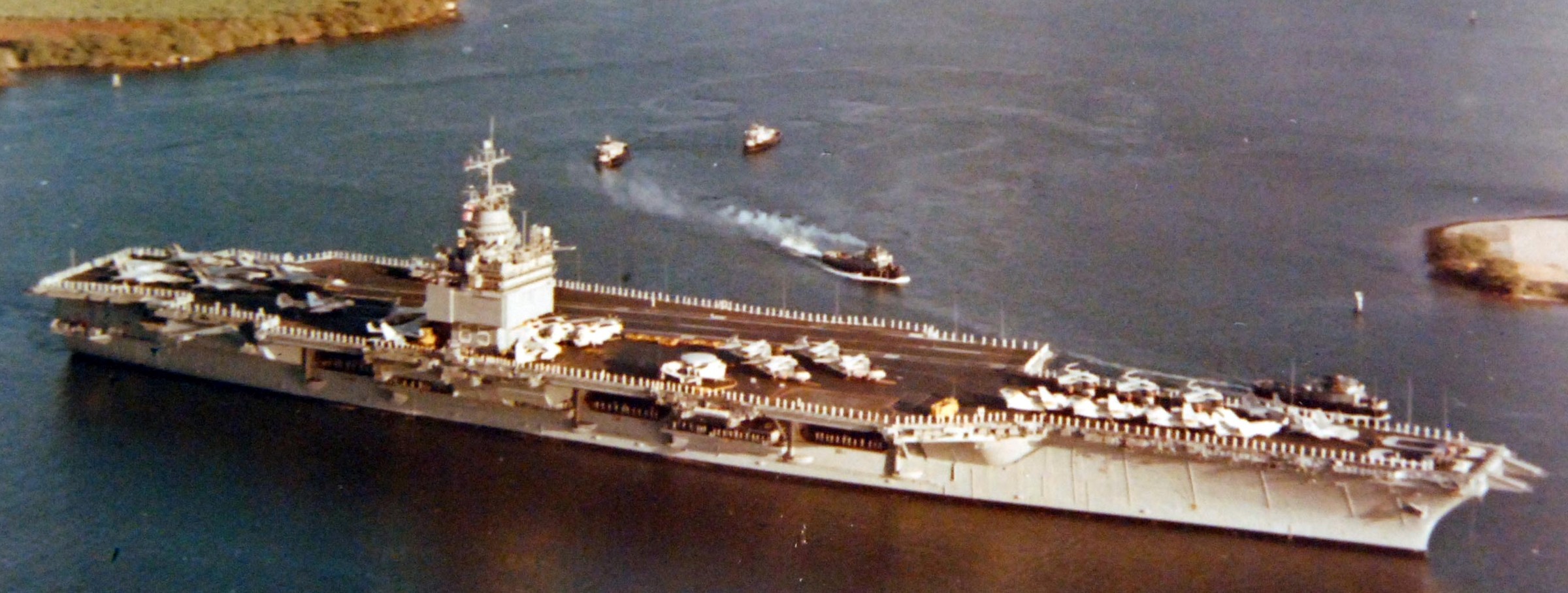 cvn-65 uss enterprise aircraft carrier air wing cvw-14 us navy hawaii 1977 145