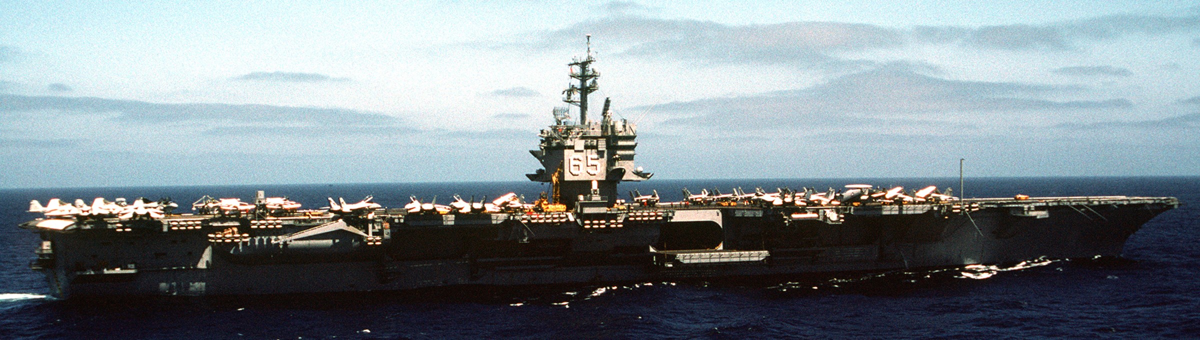 cvn-65 uss enterprise aircraft carrier air wing cvw-11 us navy 1982 163