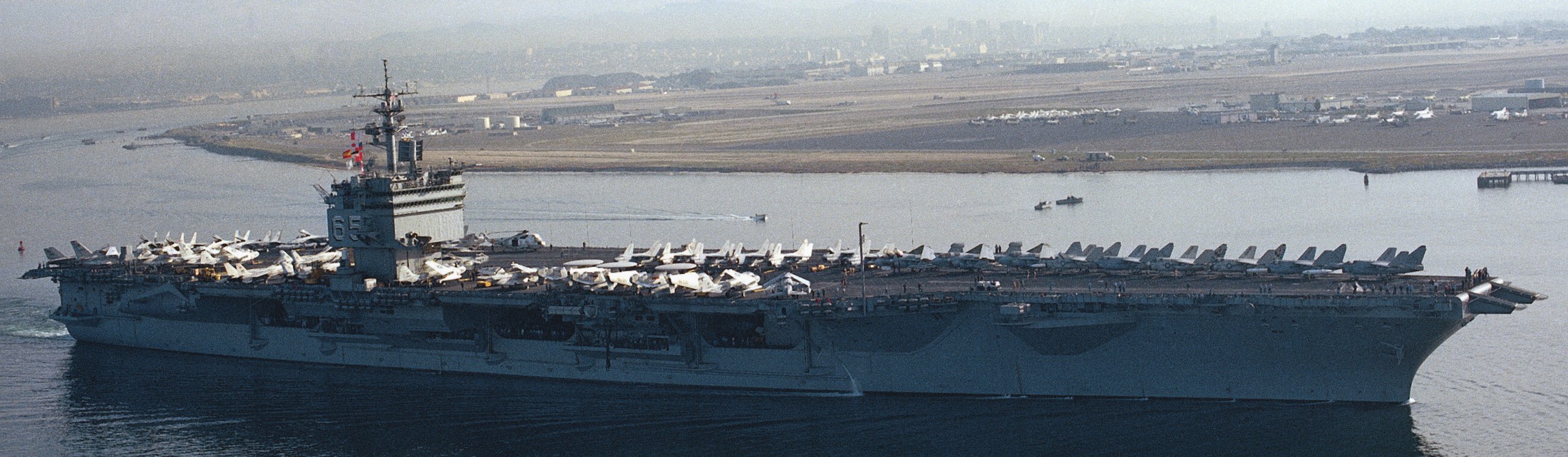 cvn-65 uss enterprise aircraft carrier air wing cvw-11 us navy nas north island 1984 169