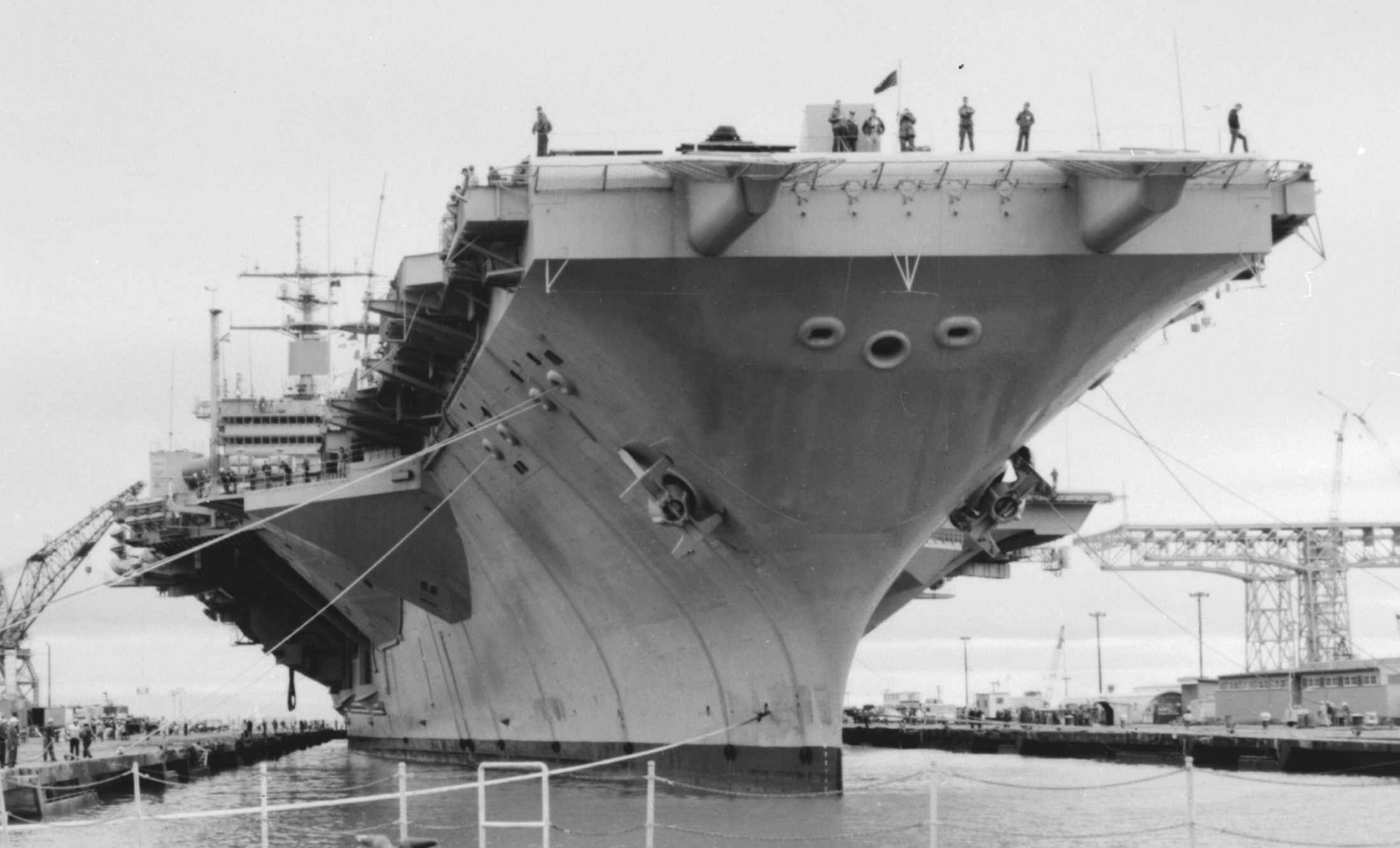 cvn-65 uss enterprise aircraft carrier us navy hunters point naval shipyard san francisco 188