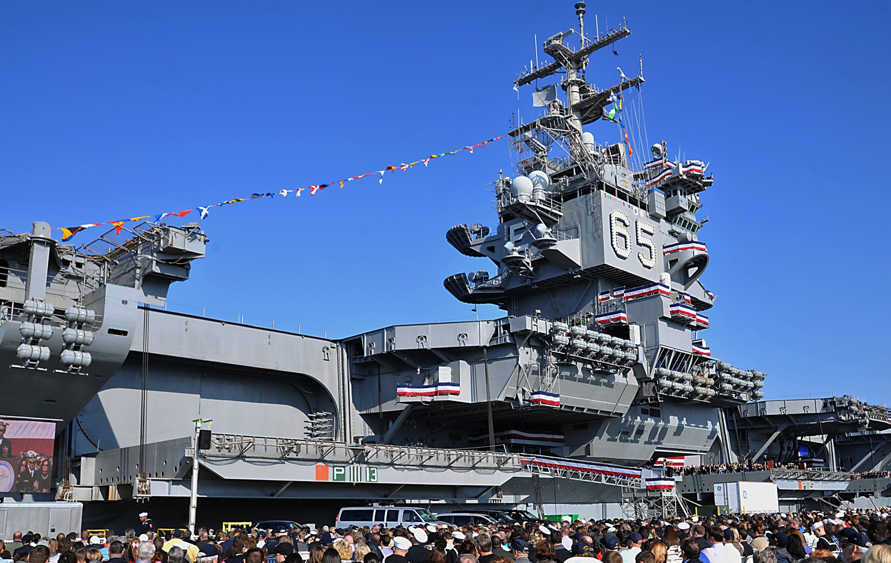 uss enterprise cvn-65 inactivation ceremony naval station norfolk virginia 2012 11