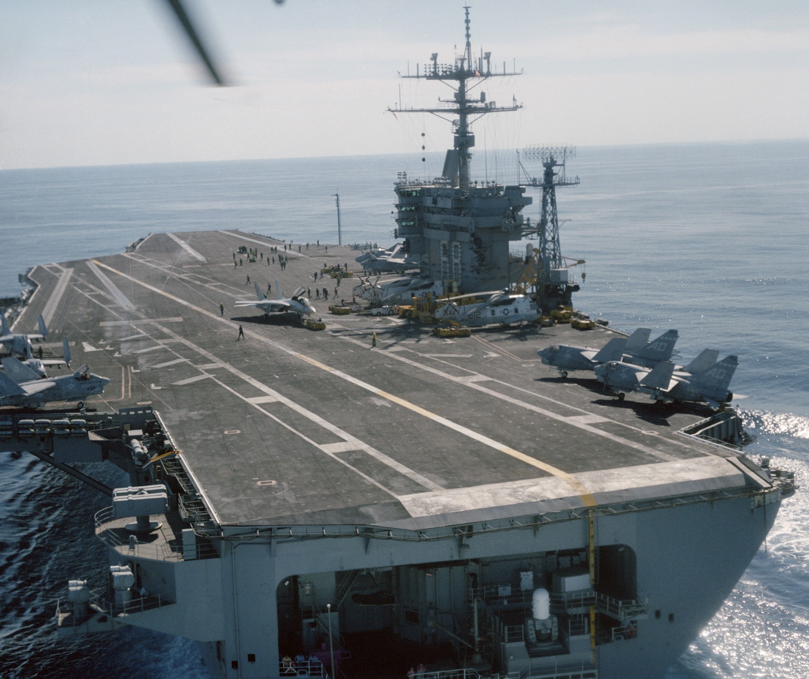 cvn-68 uss nimitz aircraft carrier us navy 38