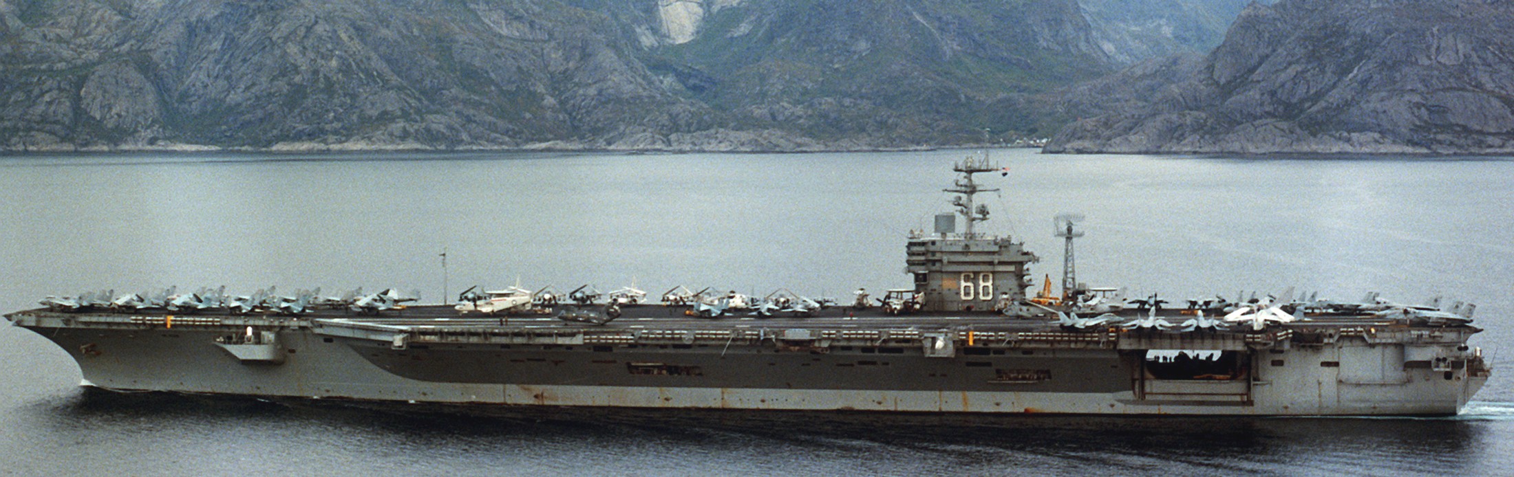 cvn-68 uss nimitz aircraft carrier air wing cvw-8 us navy northern wedding nato 1986 46