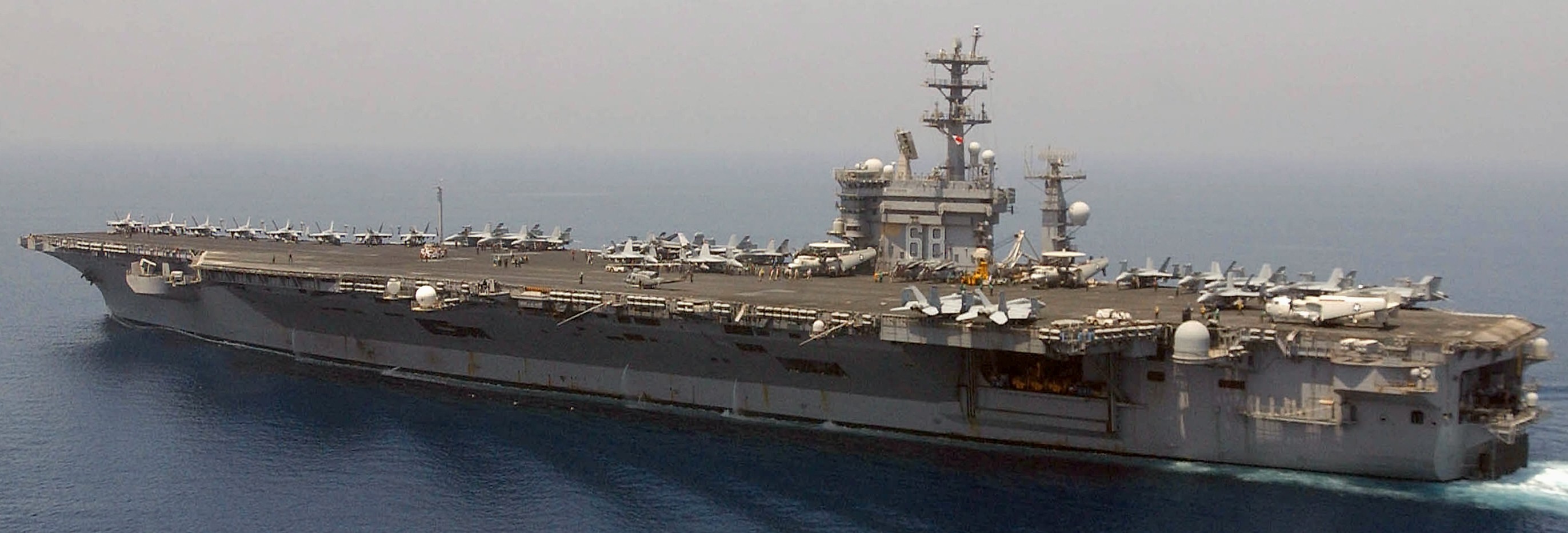 cvn-68 uss nimitz aircraft carrier air wing cvw-11 us navy persian gulf 2005 153