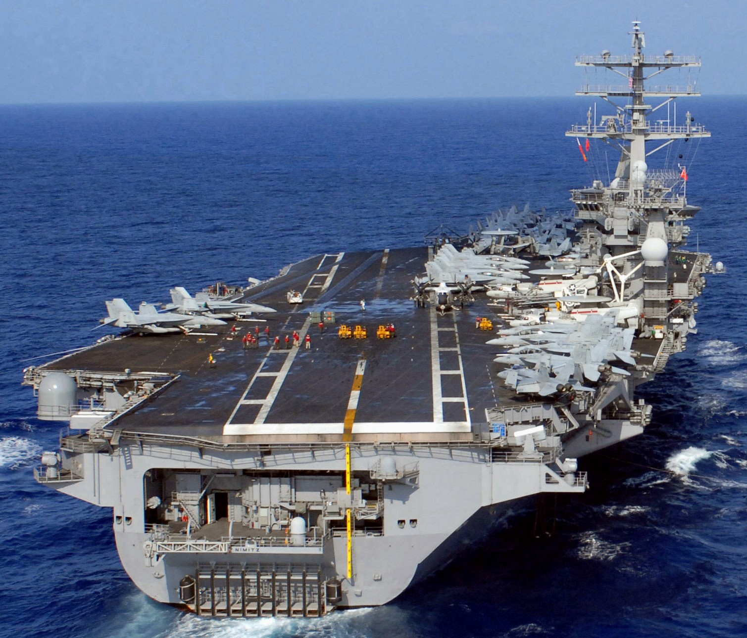 cvn-68 uss nimitz aircraft carrier air wing cvw-11 us navy pacific ocean 160