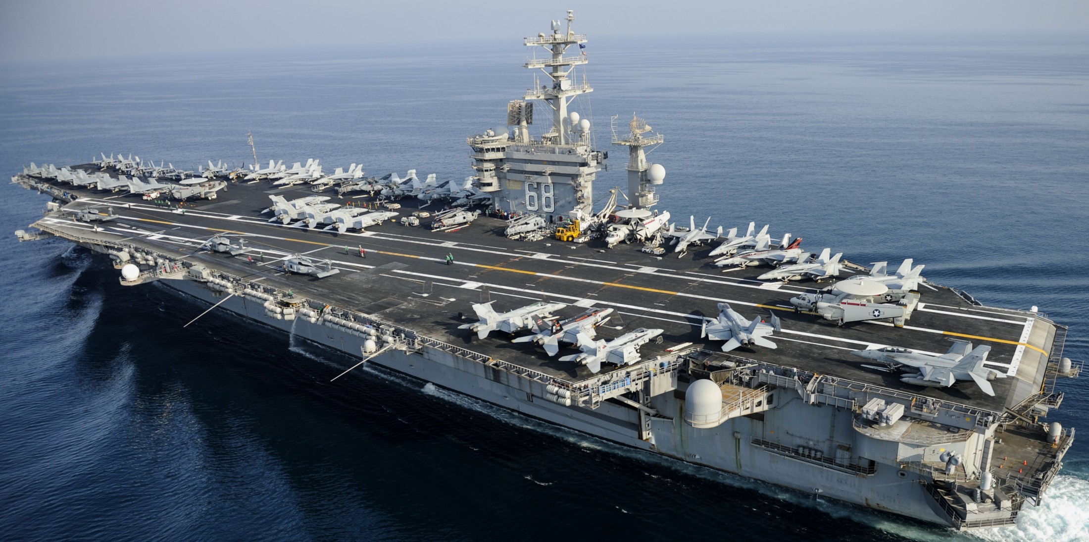 nimitz class aircraft carrier us navy cvn-68 203c