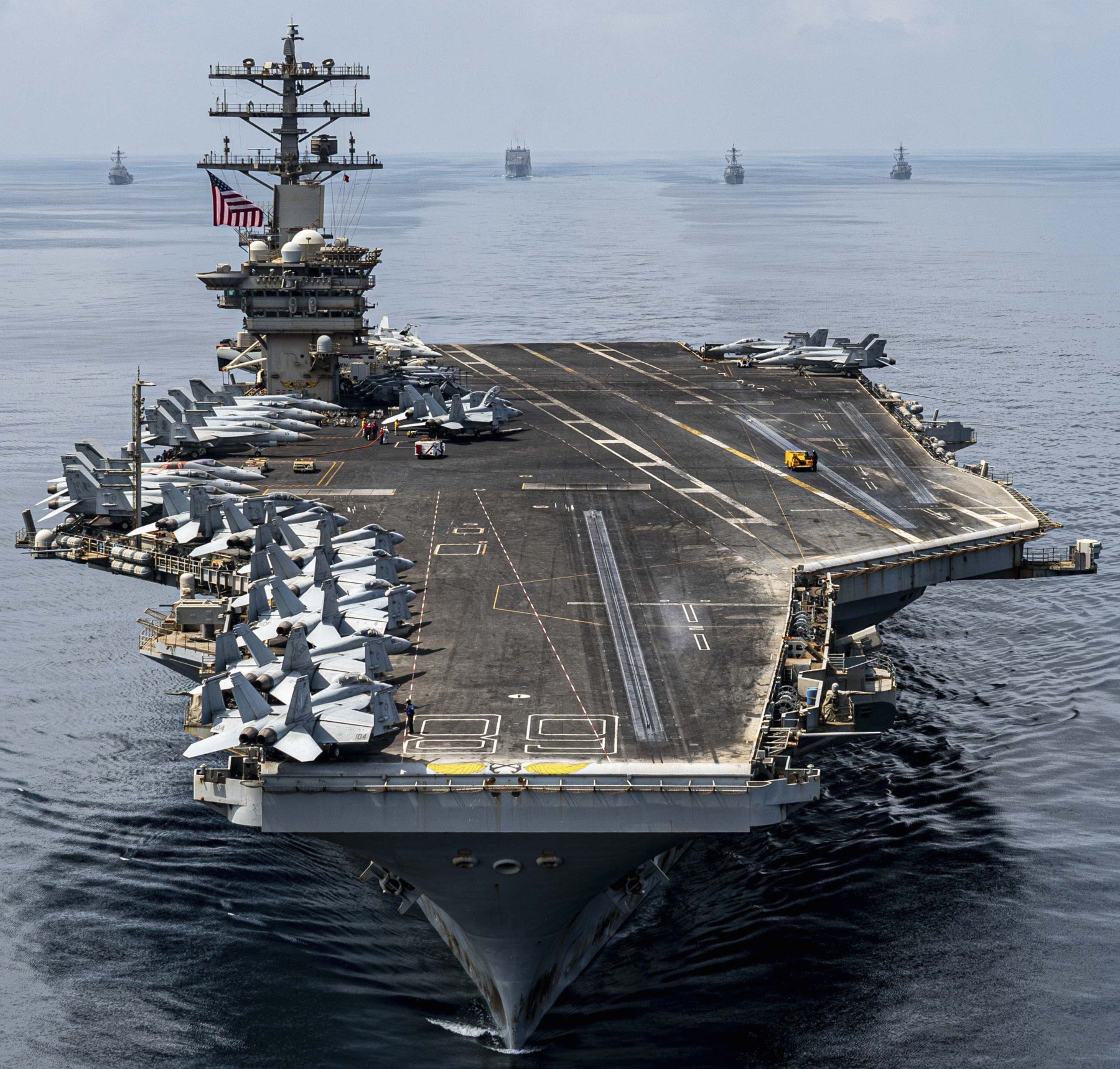 cvn-68 uss nimitz aircraft carrier us navy centcom aor 2025 310