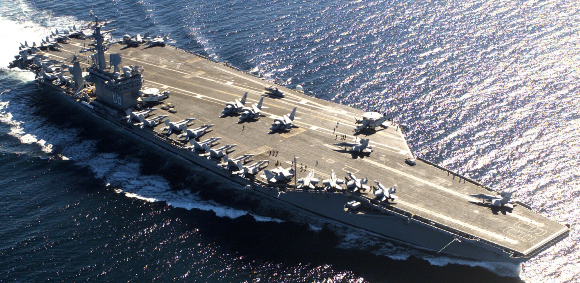 uss nimitz cvn-68 aircraft carrier 2003 cvw-11 318