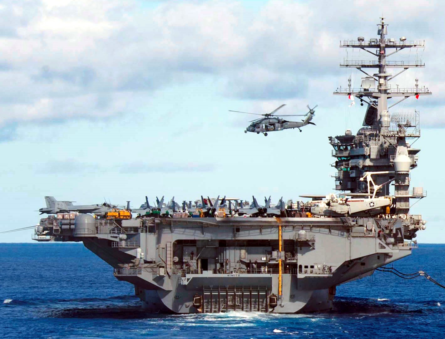 cvn-68 uss nimitz aircraft carrier air wing cvw-11 us navy 49p