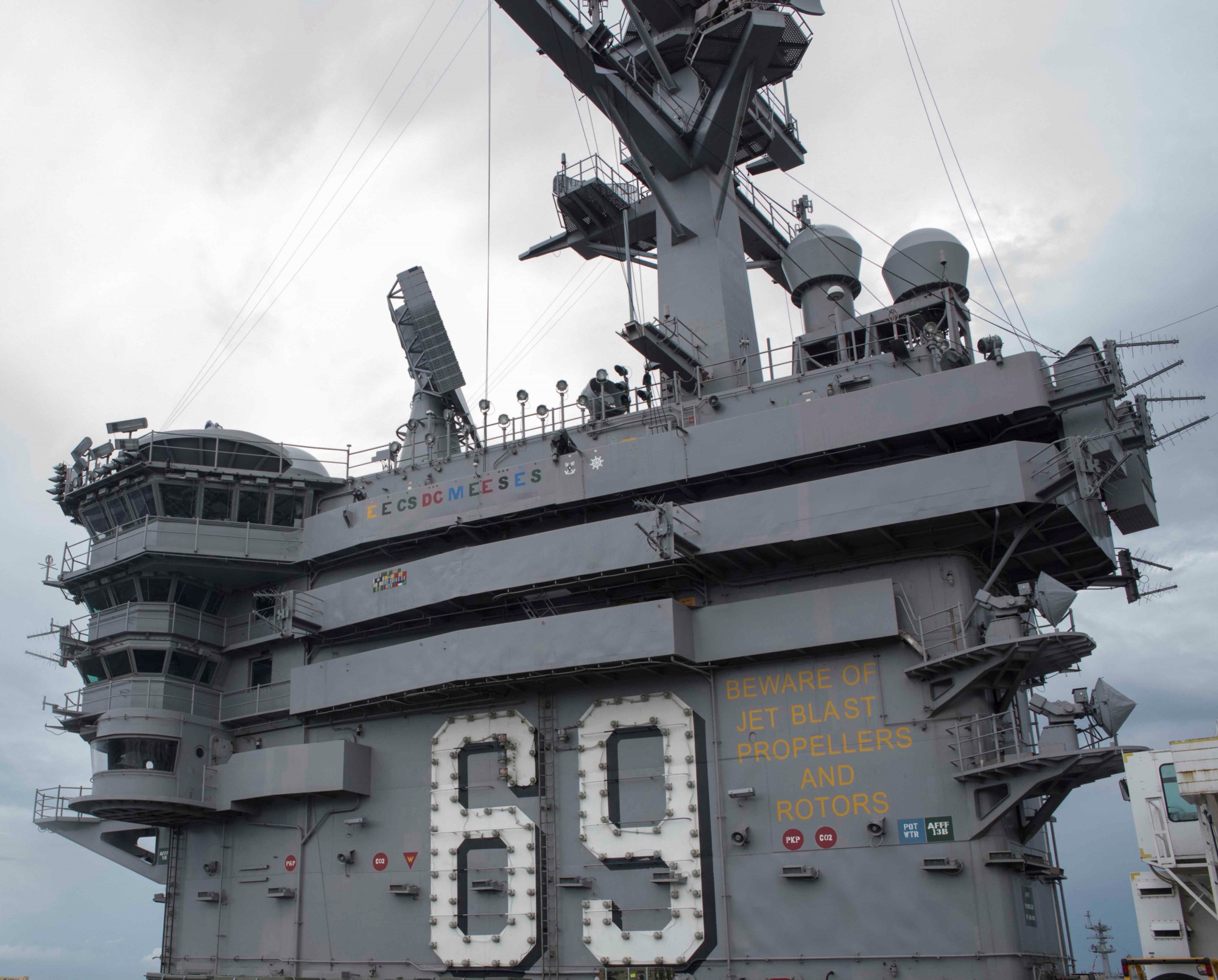 cvn-69 uss dwight d. eisenhower aircraft carrier us navy naval station norfolk virginia 39