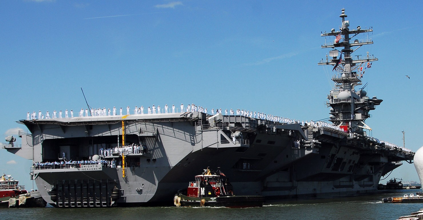 uss dwight d. eisenhower cvn-69 aircraft carrier 2007 191 norfolk