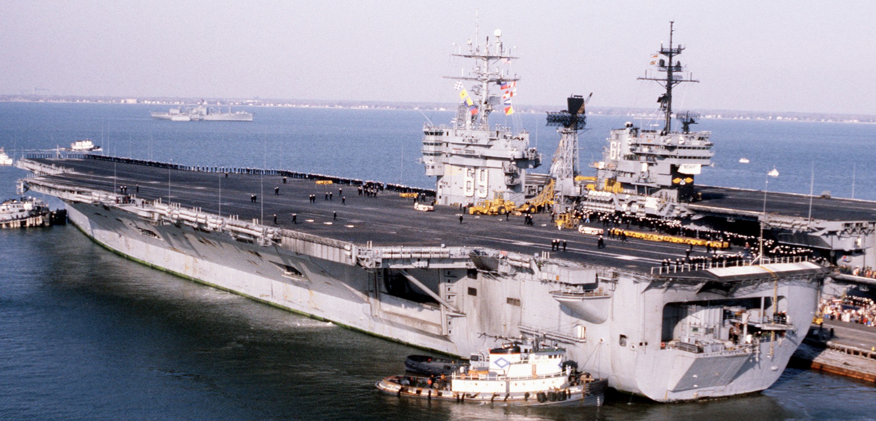 cvn-69 uss dwight d. eisenhower aircraft carrier us navy 238