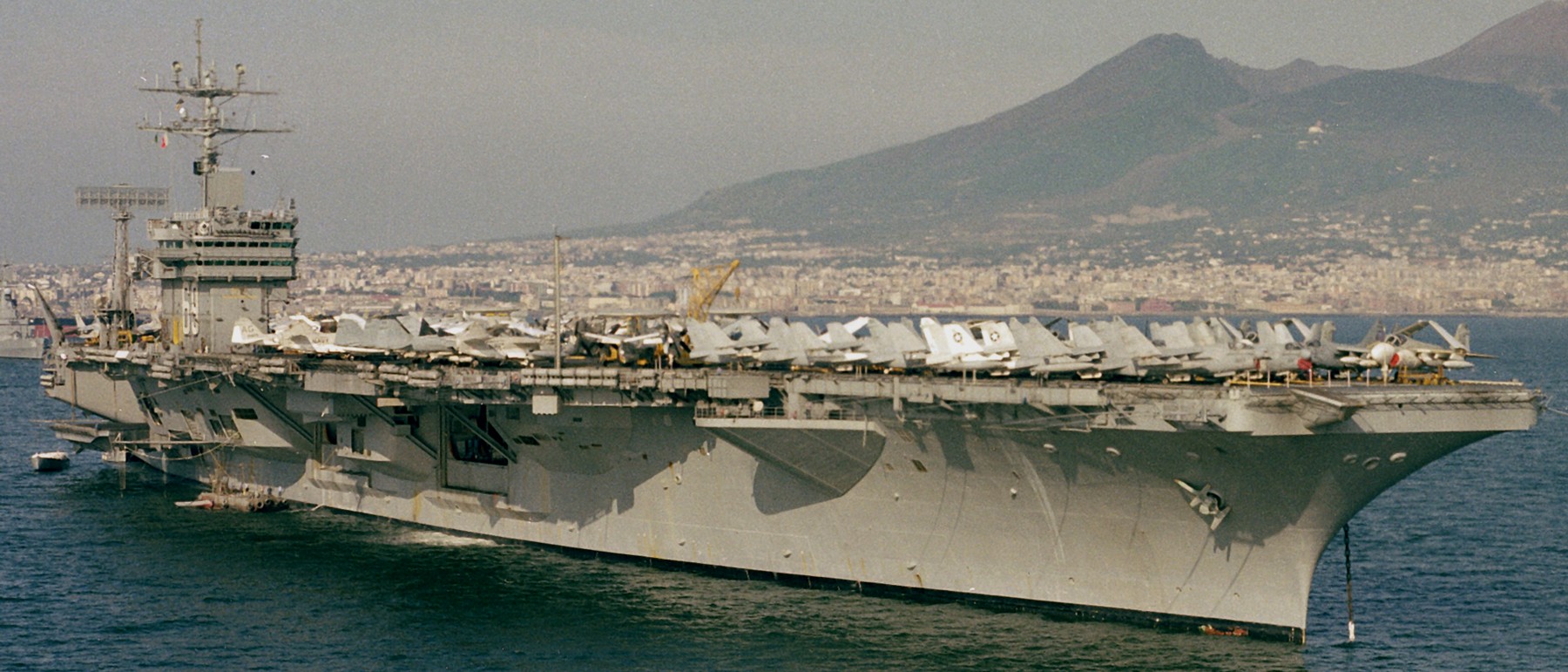 cvn-69 uss dwight d. eisenhower aircraft carrier air wing cvw-7 us navy 279