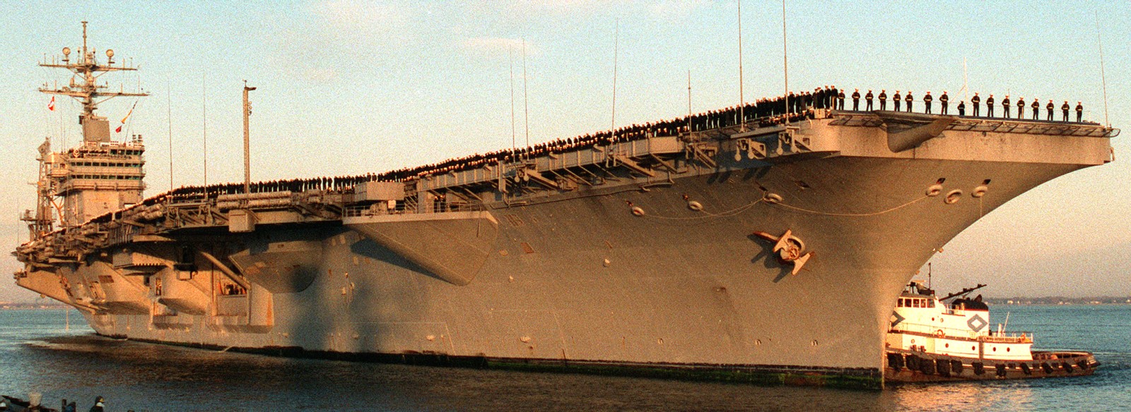 cvn-69 uss dwight d. eisenhower aircraft carrier us navy 281