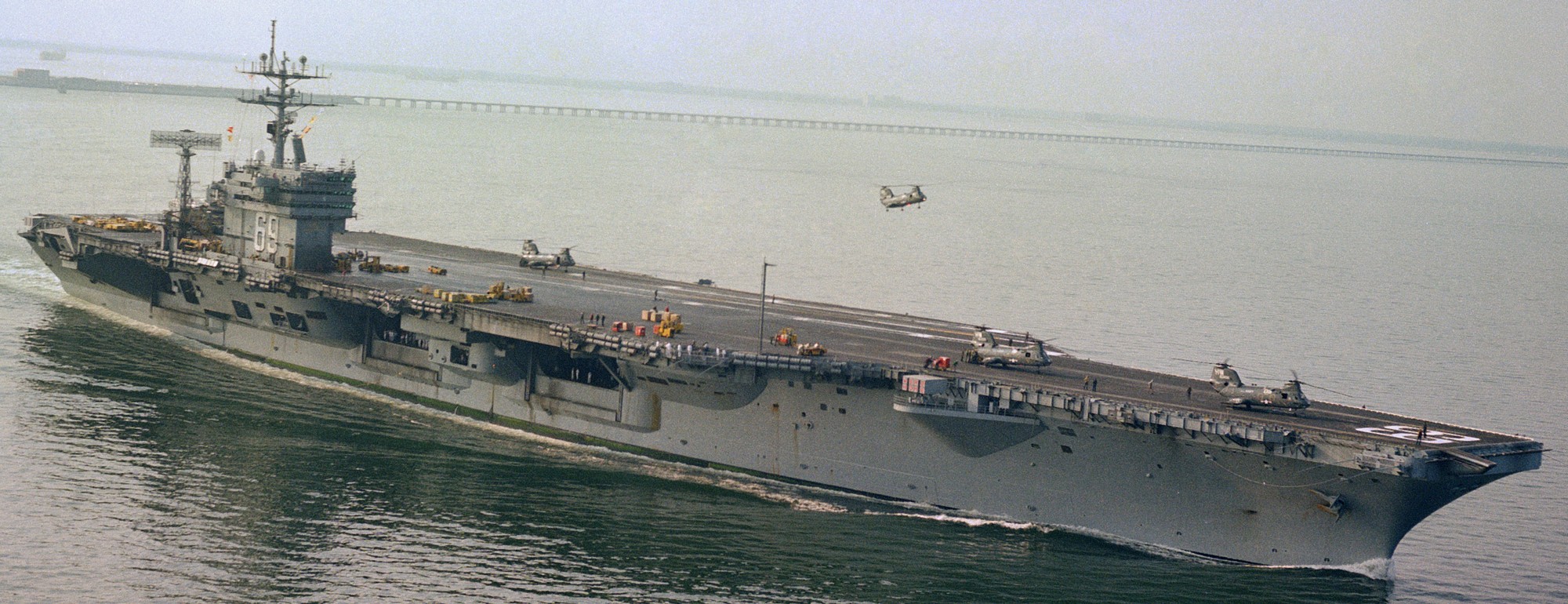 cvn-69 uss dwight d. eisenhower aircraft carrier us navy 289