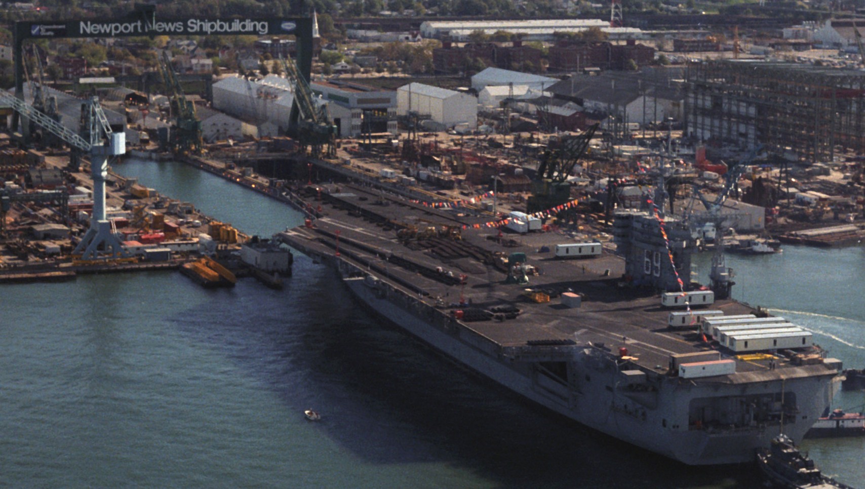cvn-69 uss dwight d. eisenhower aircraft carrier us navy newport news shipbuilding virginia 308