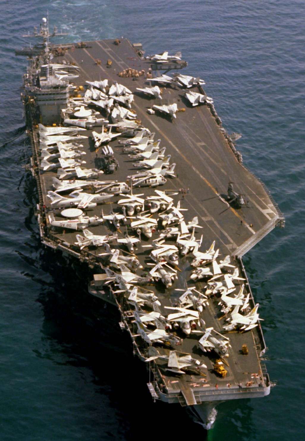 cvn-69 uss dwight d. eisenhower aircraft carrier air wing cvw-7 us navy 309