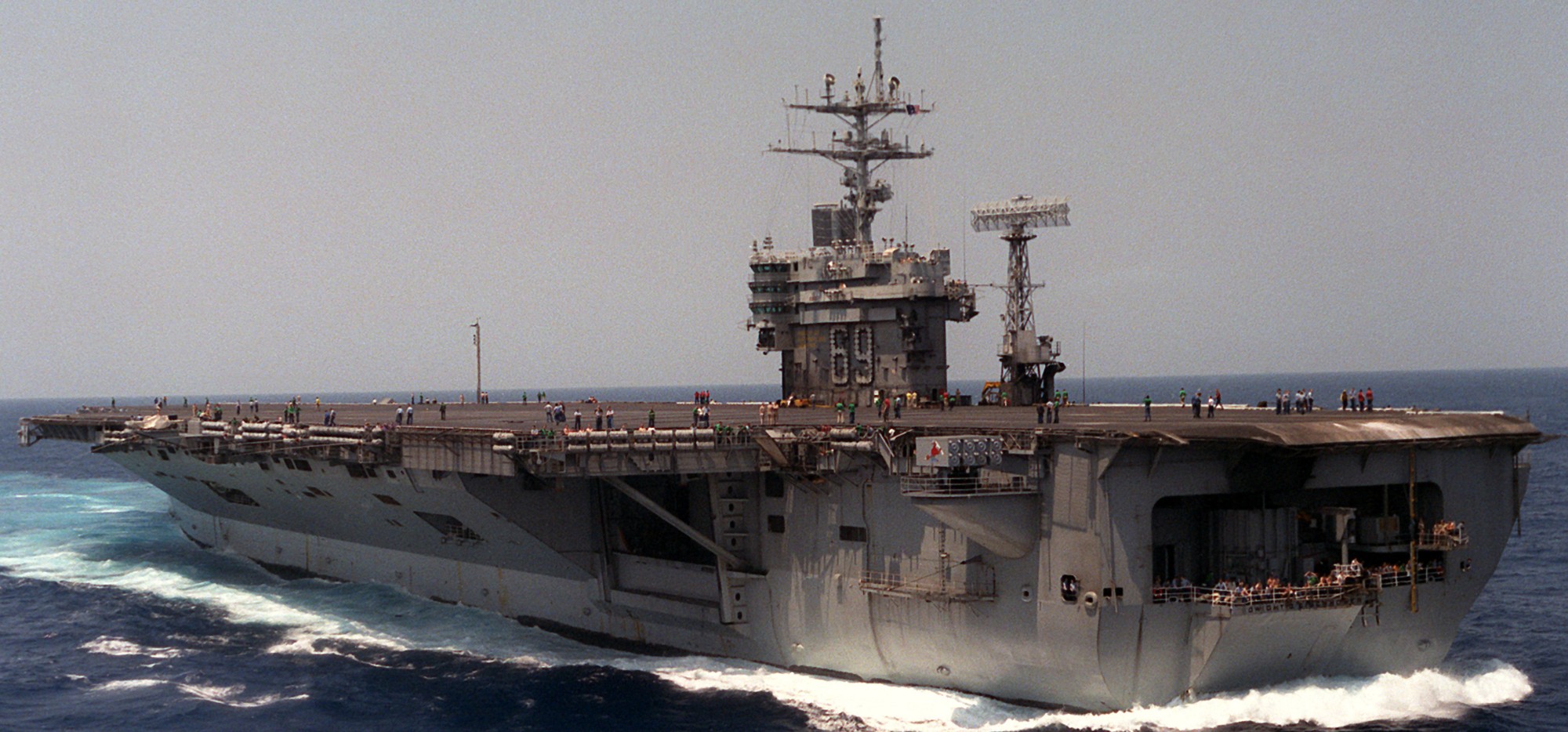 cvn-69 uss dwight d. eisenhower aircraft carrier us navy 319
