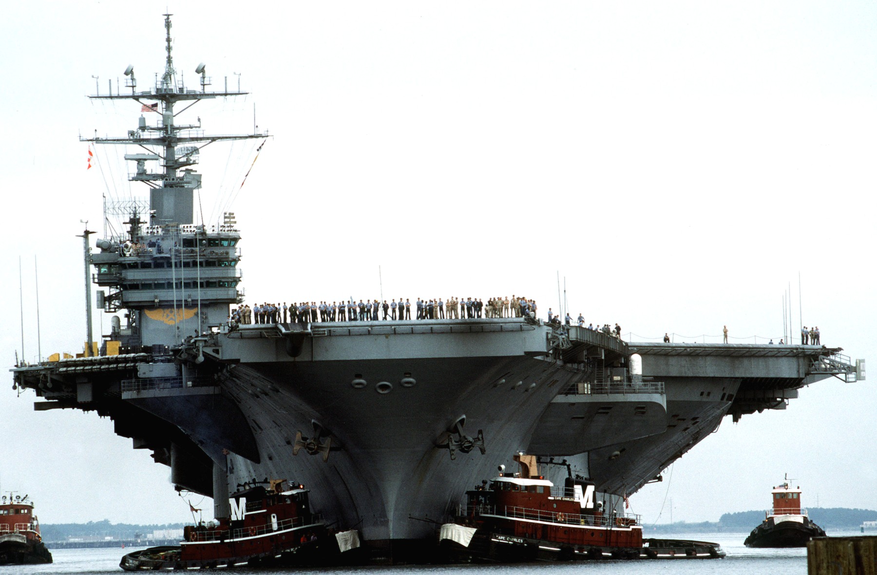cvn-69 uss dwight d. eisenhower aircraft carrier us navy 346