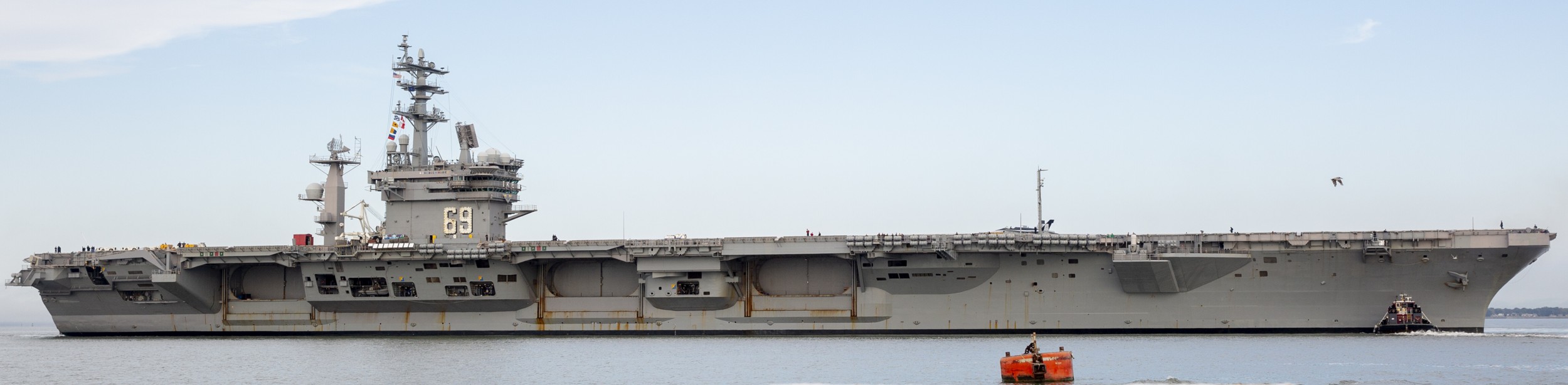 cvn-69 uss dwight d. eisenhower aircraft carrier us navy 448