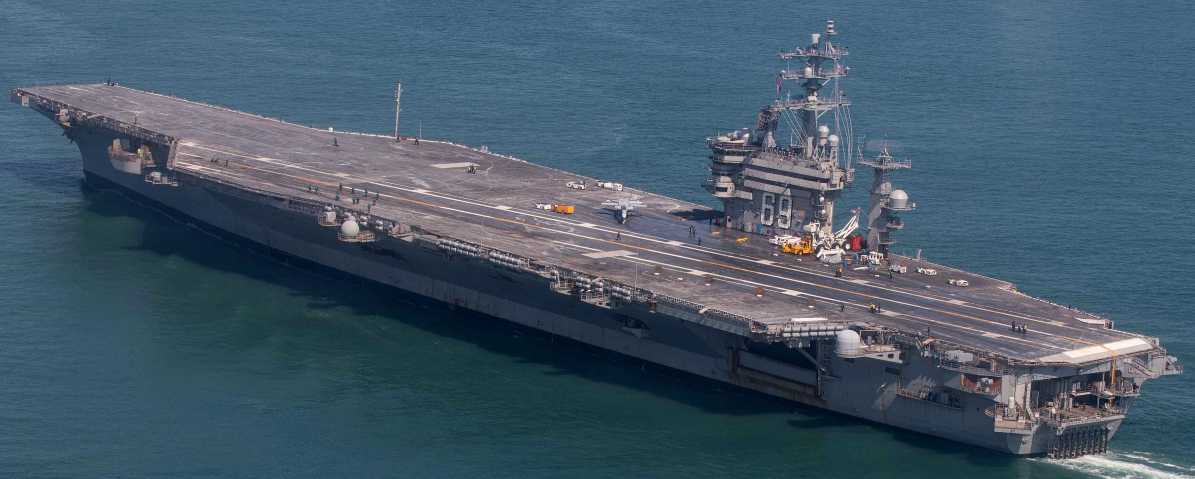 uss dwight d. eisenhower cvn-69 sea trials after pia 2026 531