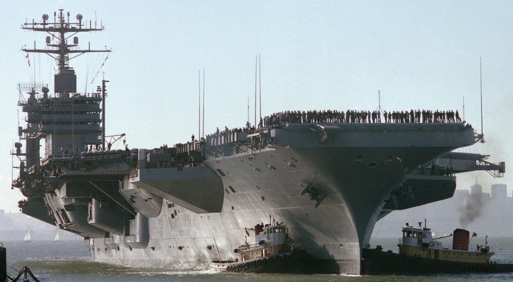 cvn-70 uss carl vinson nimitz class aircraft carrier us navy nas alameda california 46