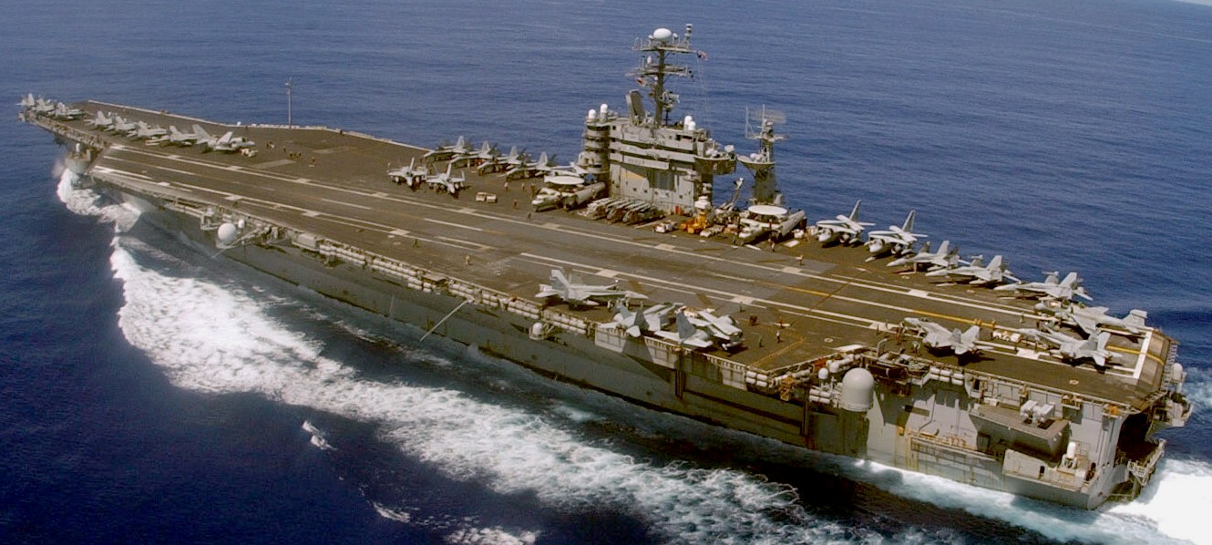 cvn-70 uss carl vinson nimitz class aircraft carrier air wing cvw-9 us navy philippine sea 104