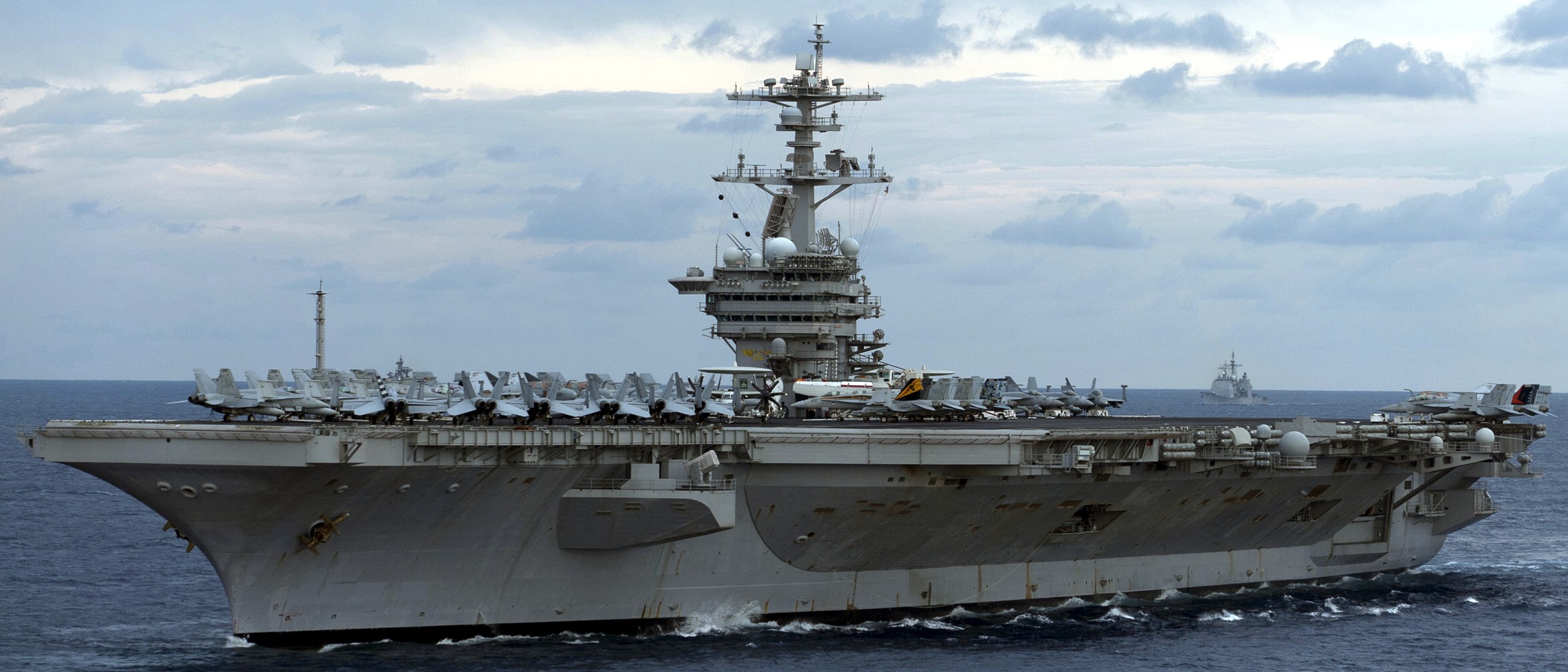 cvn-70 uss carl vinson nimitz class aircraft carrier air wing cvw-17 us navy exercise malabar 2012 204