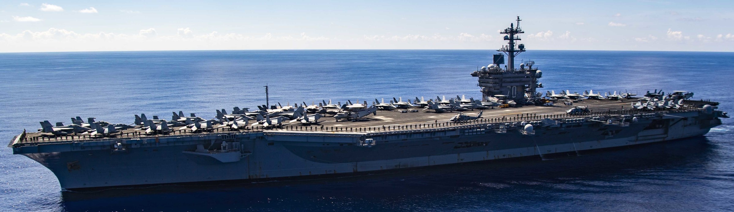 cvn-70 uss carl vinson nimitz class aircraft carrier air wing cvw-2 us navy philippine sea 341