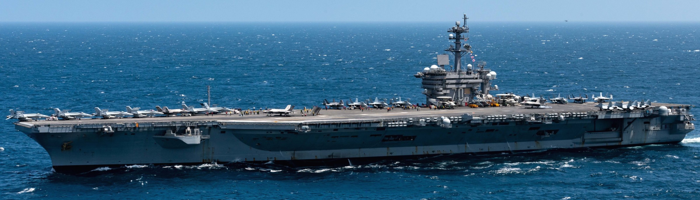 cvn-70 uss carl vinson nimitz class aircraft carrier air wing cvw-2 us navy exercise malabar 353