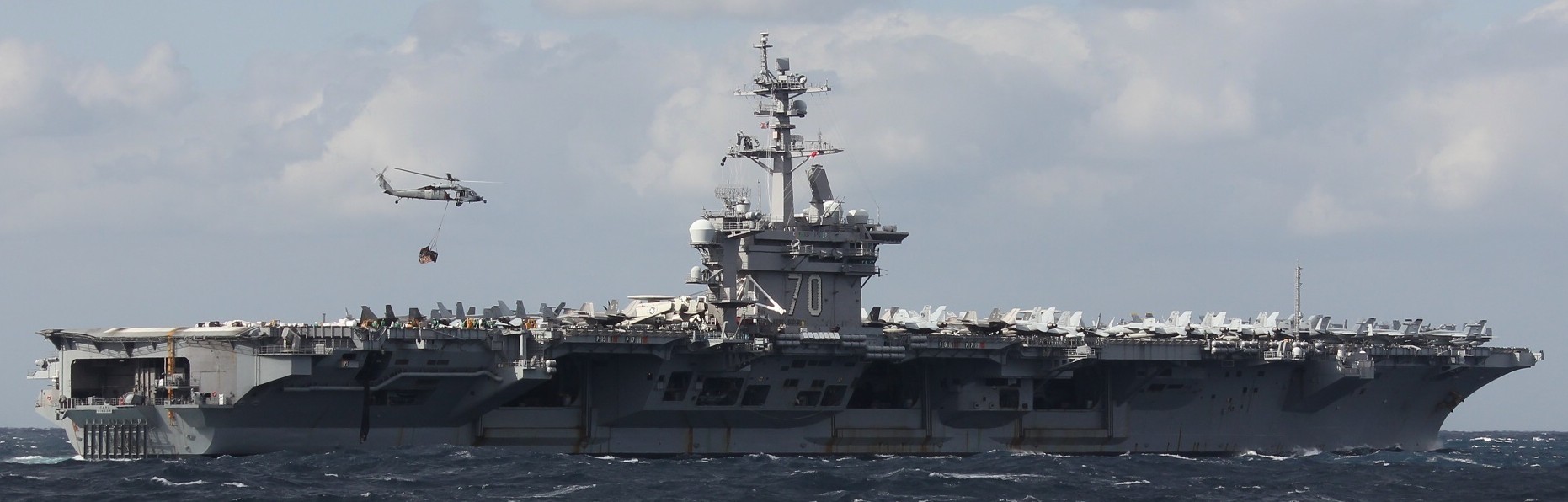 cvn-70 uss carl vinson nimitz class aircraft carrier air wing cvw-2 us navy philippine sea 359