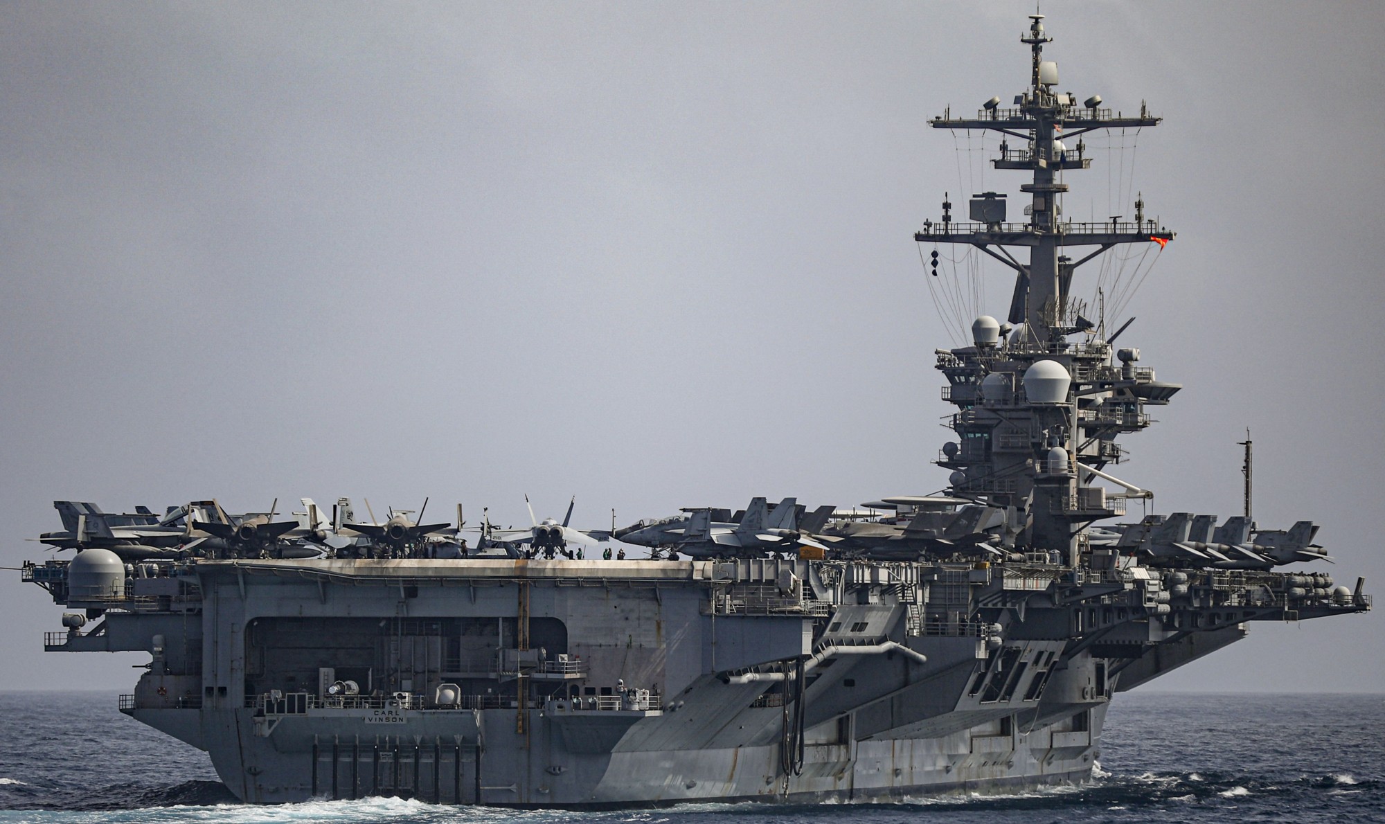 uss carl vinson cvn-70 aircraft carrier 5th fleet aor arabian persian gulf 2025 412