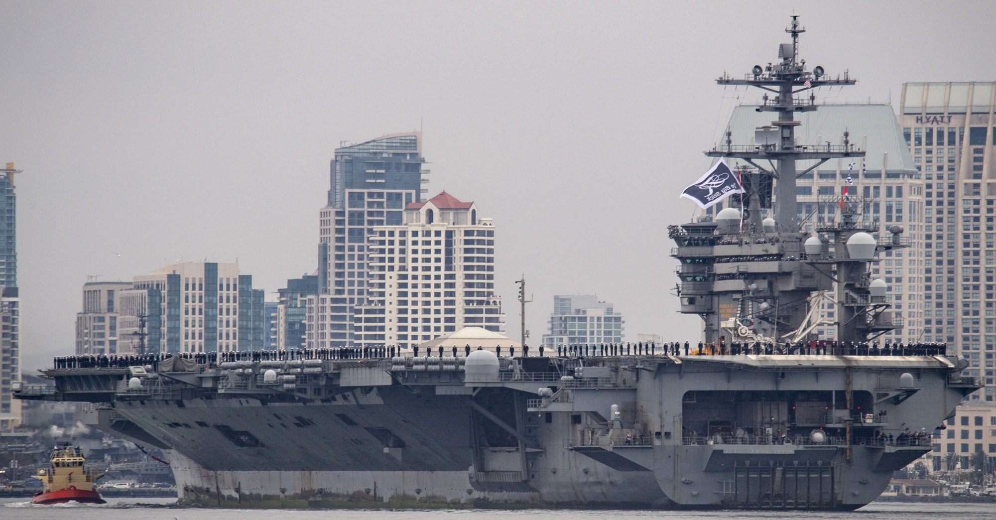 cvn-71 uss theodore roosevelt nimitz class aircraft carrier returning san diego nas north island october 2024 316