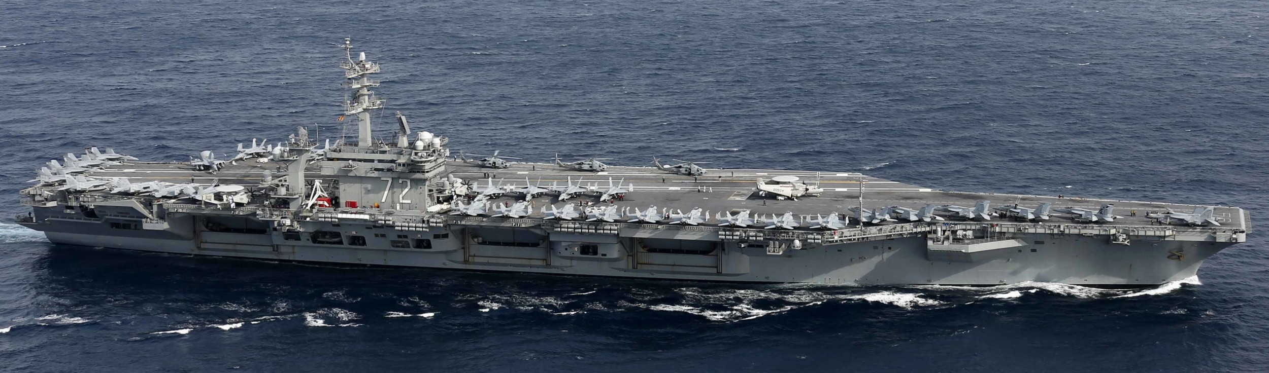 cvn-72 uss abraham lincoln nimitz class aircraft carrier air wing cvw-7 us navy 65