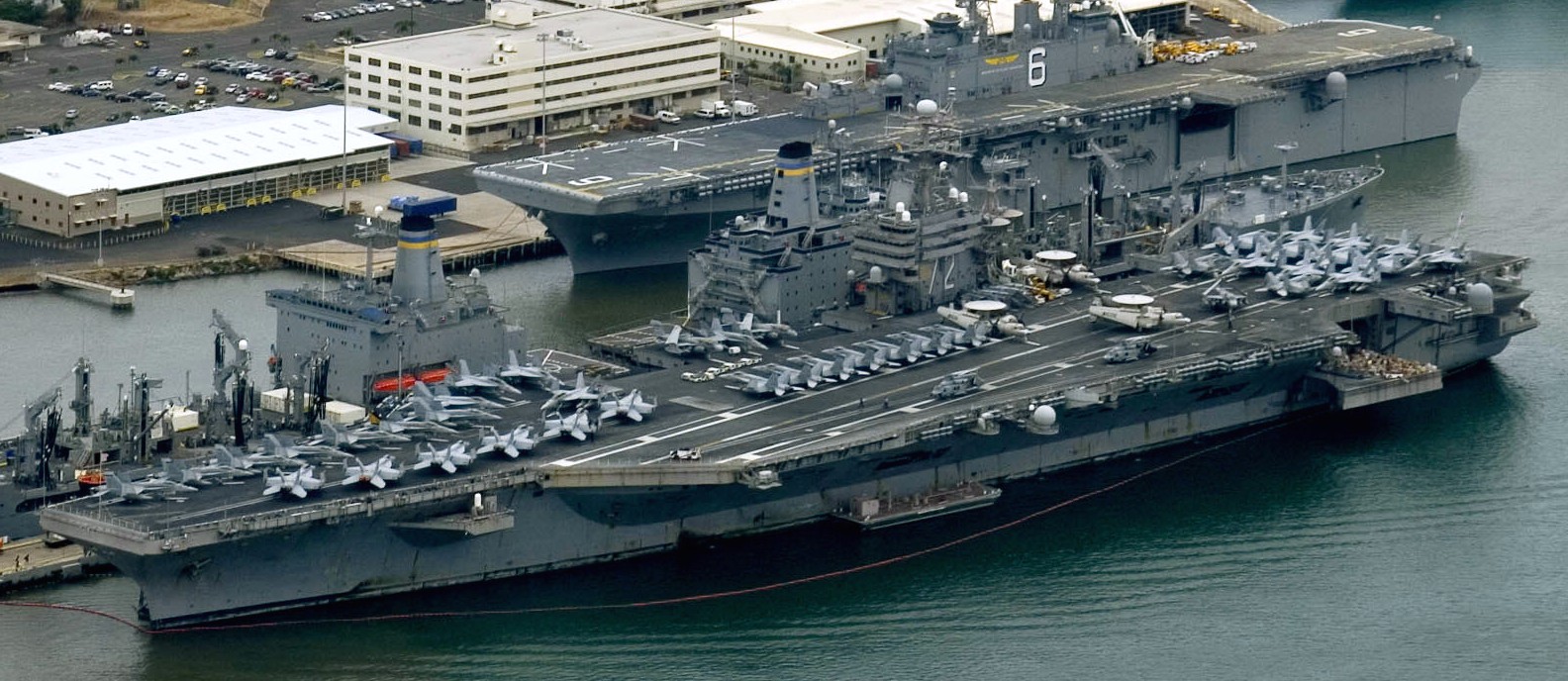 cvn-72 uss abraham lincoln nimitz class aircraft carrier air wing cvw-2 us navy navsta pearl harbor hawaii 100
